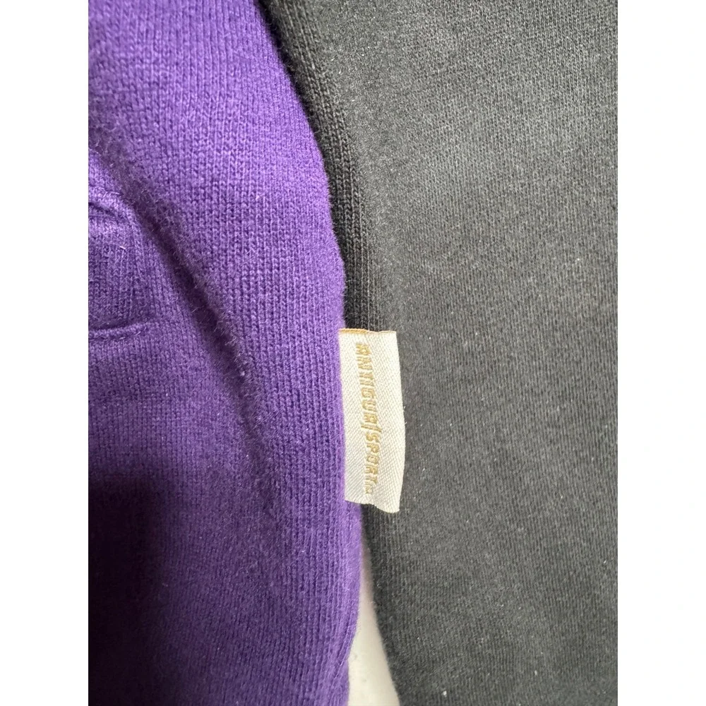 Sacramento‎ Kings antigua sports youth XL Snap Front Varsity Jacket Purple Black